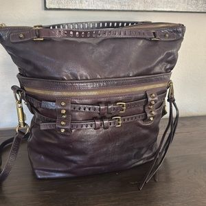 Joelle Hawkins Burgundy Belt Bag